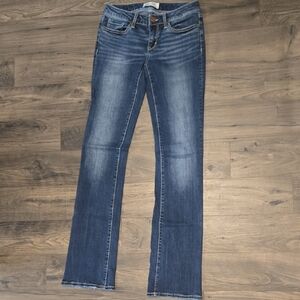 Women's Straight Leg Blue Jeans